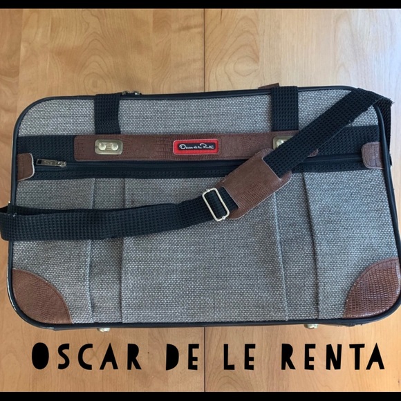 Oscar de la Renta Other - Vintage 1970s Oscar de la Renta Tweed Suitcase